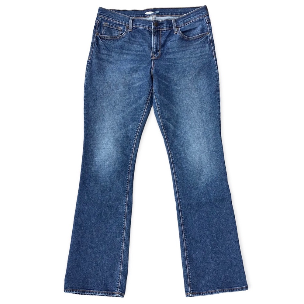 OLD NAVY Original Bootcut High Rise Jeans 33x31.5 Size 12